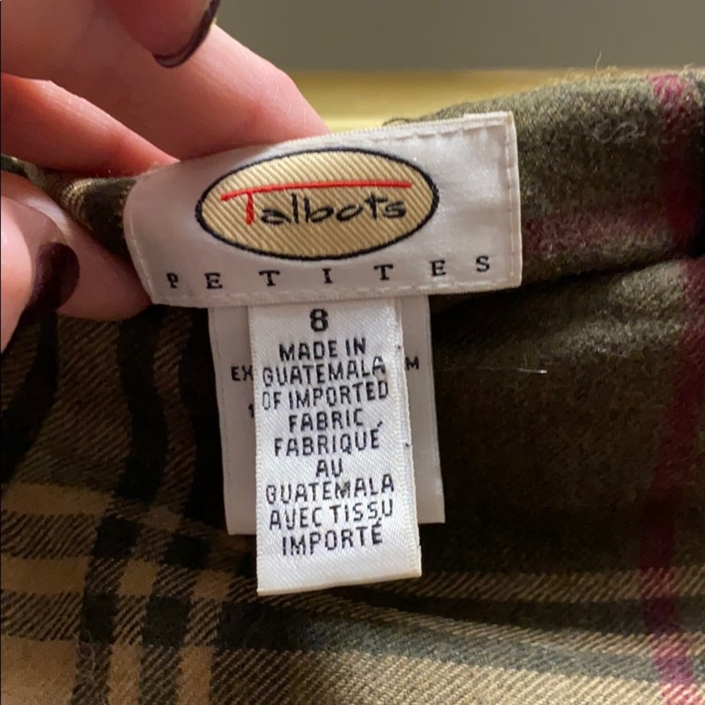 Talbots wool wrap skirt - Picture 7 of 8